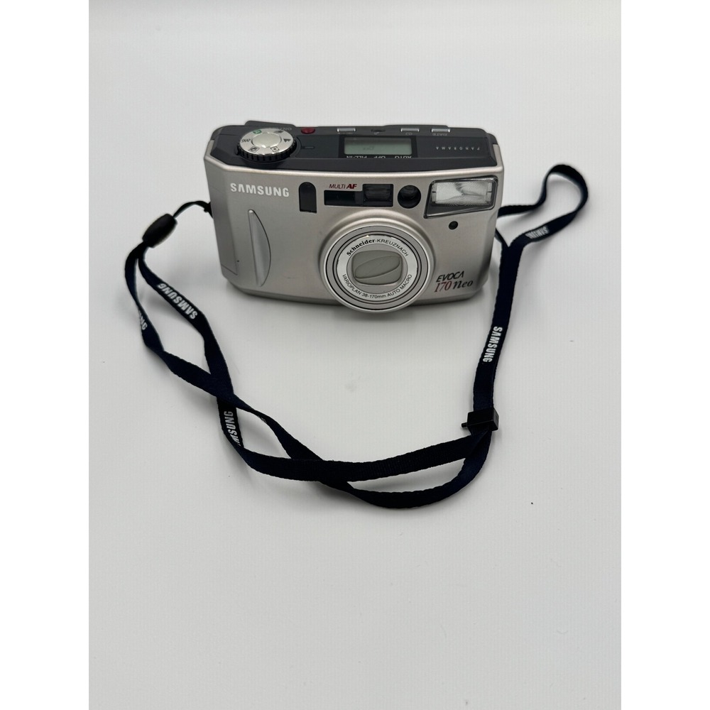 Samsung Evoca 170 Neo 35mm Film Camera Schneider-Kreuznach 38-170mm Lens Tested